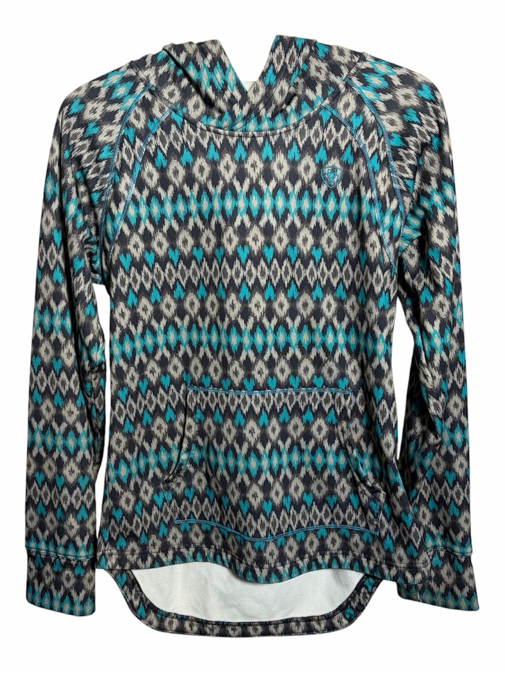 Ariat Tek Cold Series hoodie western Aztec print pullover